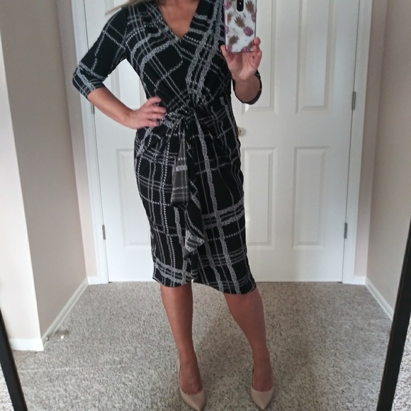 Thalia Sodi Dresses & Skirts - Thalia Sodi Printed Knot-Front Dress